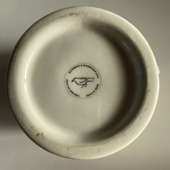 Anthropologie Monogram Initial Letter M Footed Base Mug - Picture 6 of 6